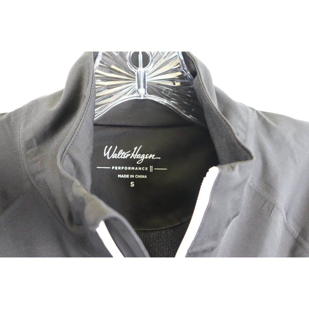 New Walter Hagen Golf Jacket Women's S Black P11 Rain Waterproof Windbreaker