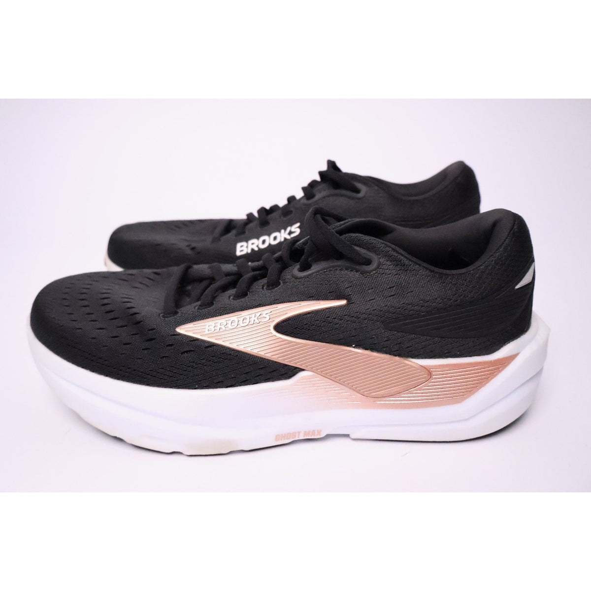 Brooks Ghost Max 3 Sneaker Women's Size 10 B Black Running Shoes Excellent #189