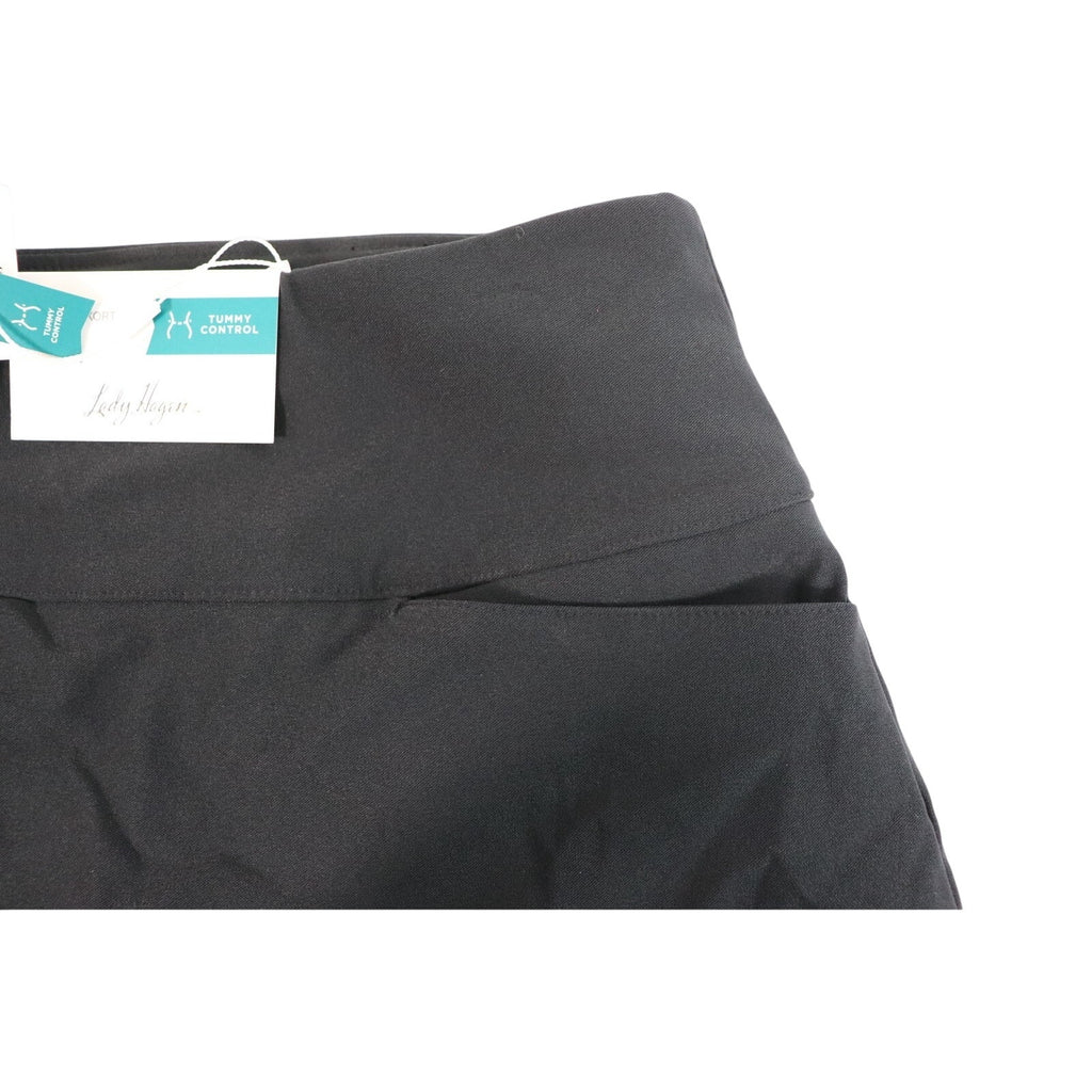 Lady Hagen Women's 17'' Tummy Control Golf Skort, XS, Black