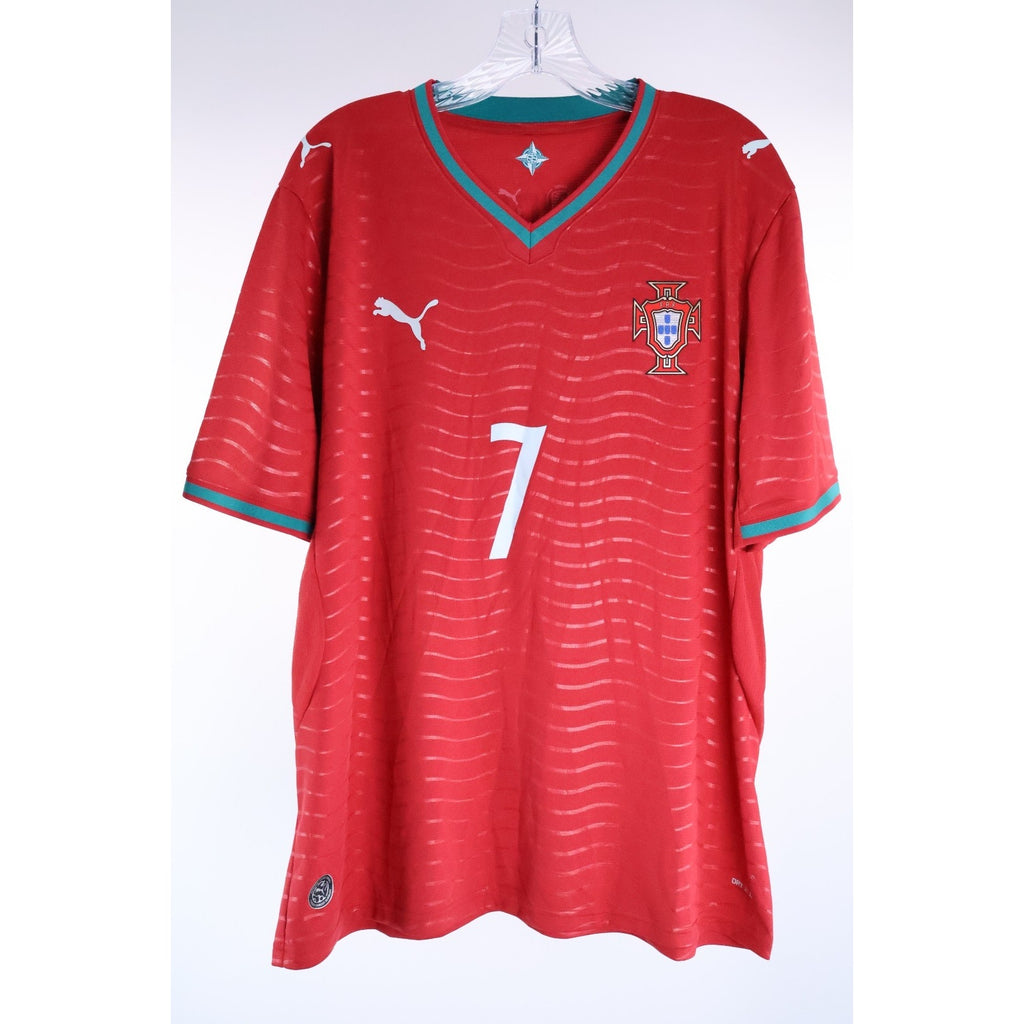 Cristiano Ronaldo Portugal Puma 2026 Home Authentic CR7 Red - NWOT - Size XL