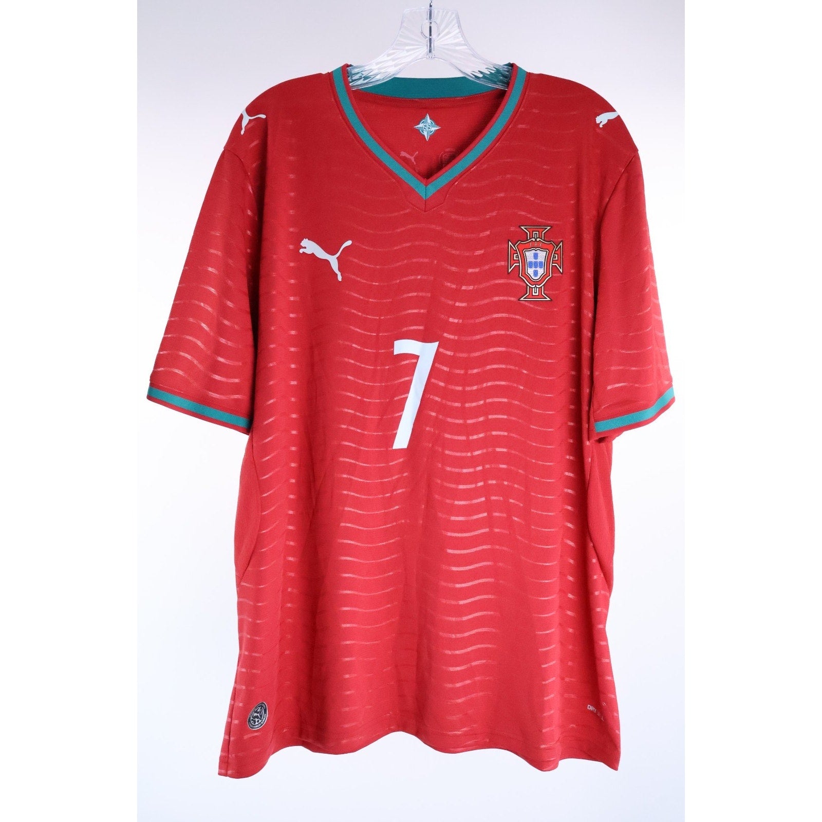 Cristiano Ronaldo Portugal Puma 2026 Home Authentic CR7 Red - NWOT - Size XL