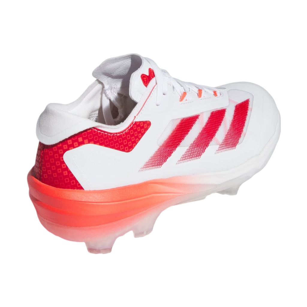 adidas Adizero Impact TPU Baseball Cleats Red White IH4729 Men's Size 17