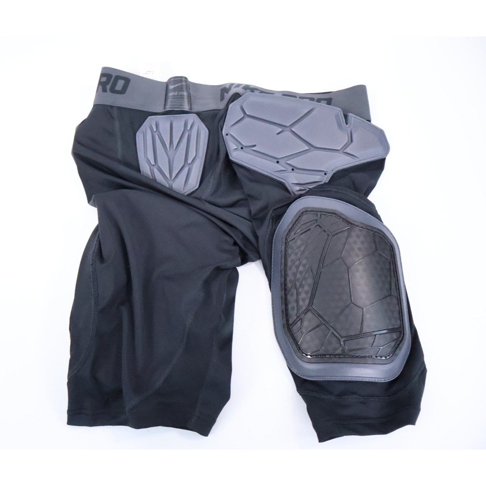 Nike Pro Dri Fit Hyperstrong Hardplate Football Shorts Black Adult Large NWT