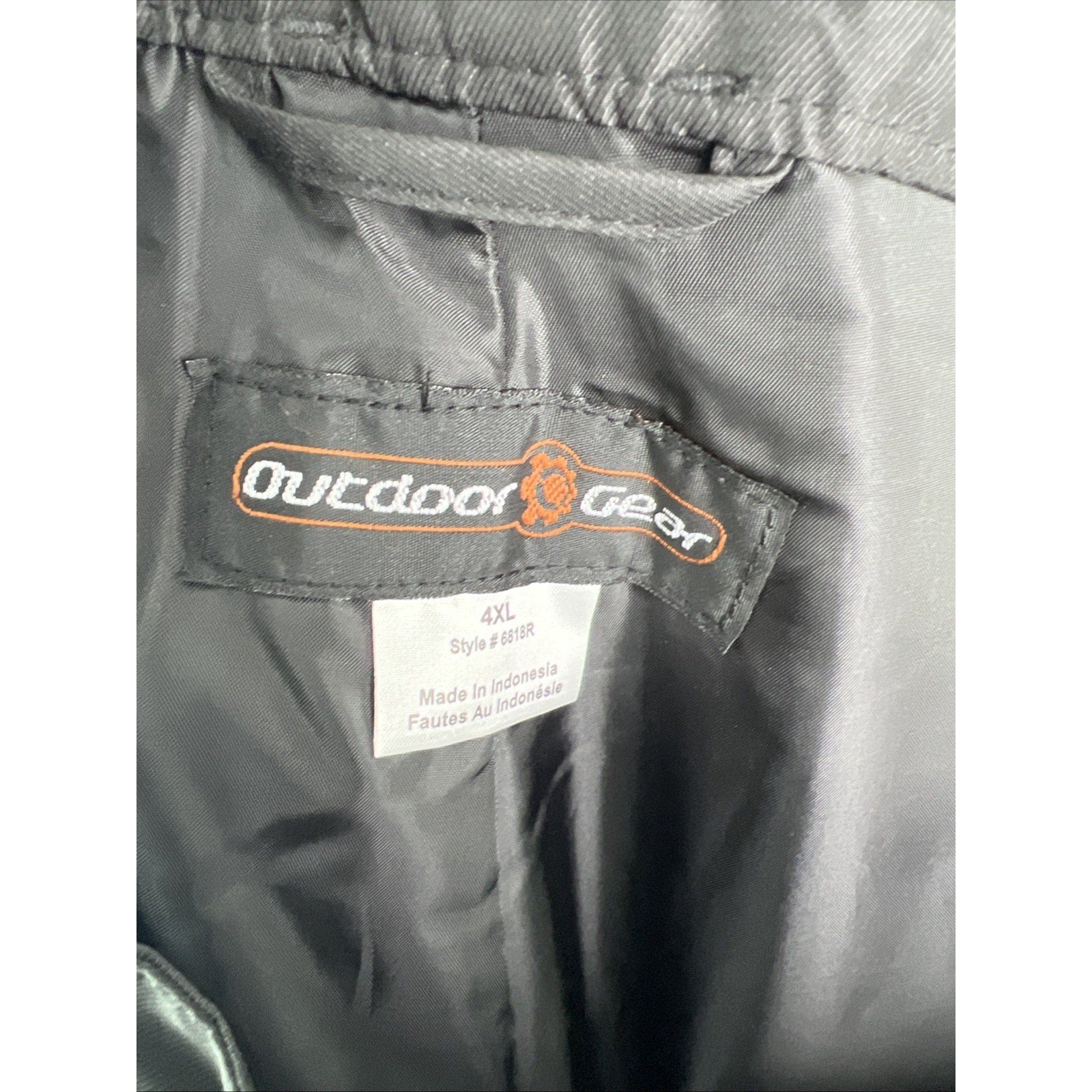 Outdoor Gear Men's Polar Snow Pants Black Insulated Waterproof Ski 4XL NWT