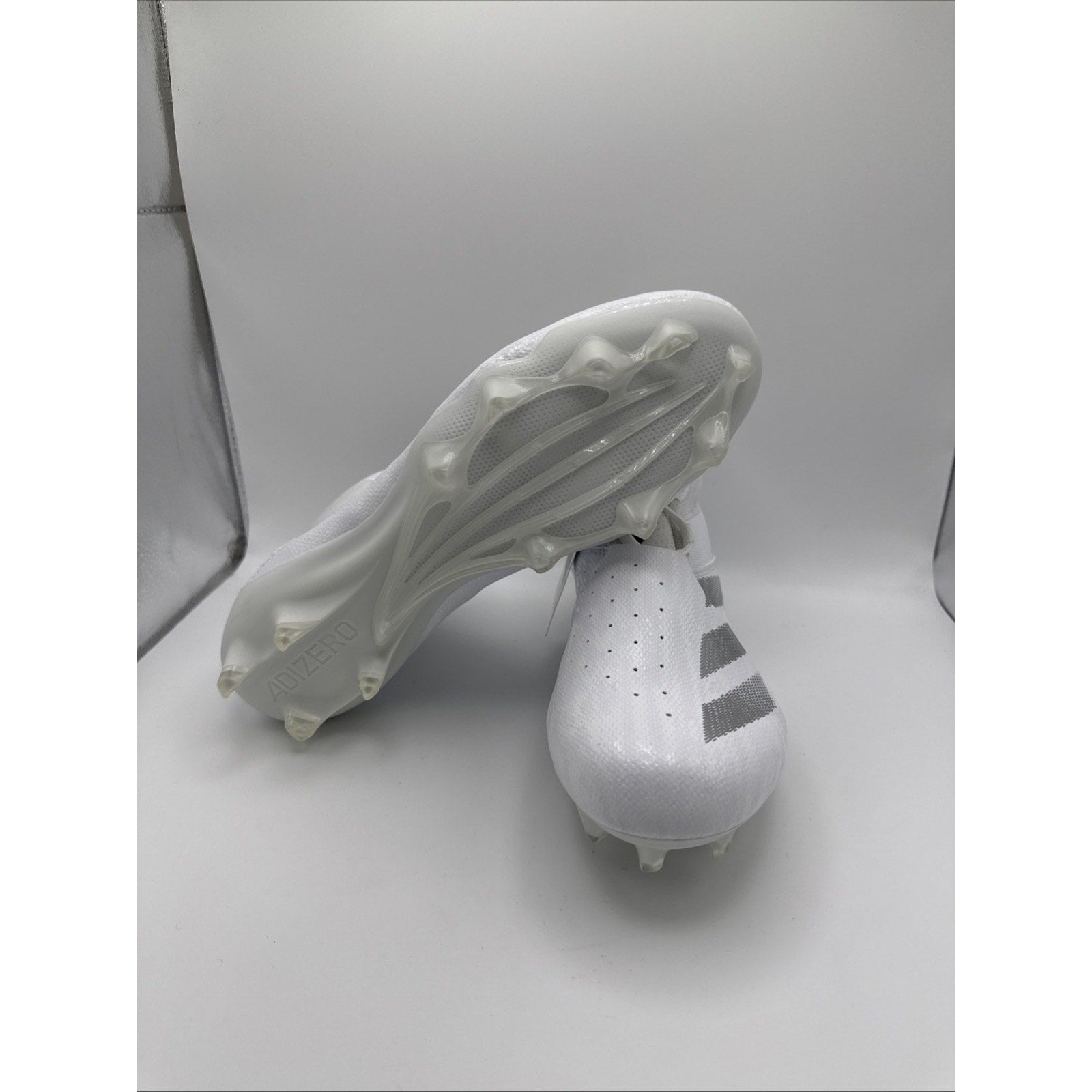 Adidas Adizero Chaos Linemen Mens Football Cleats Shoe White Size 10 NWOB
