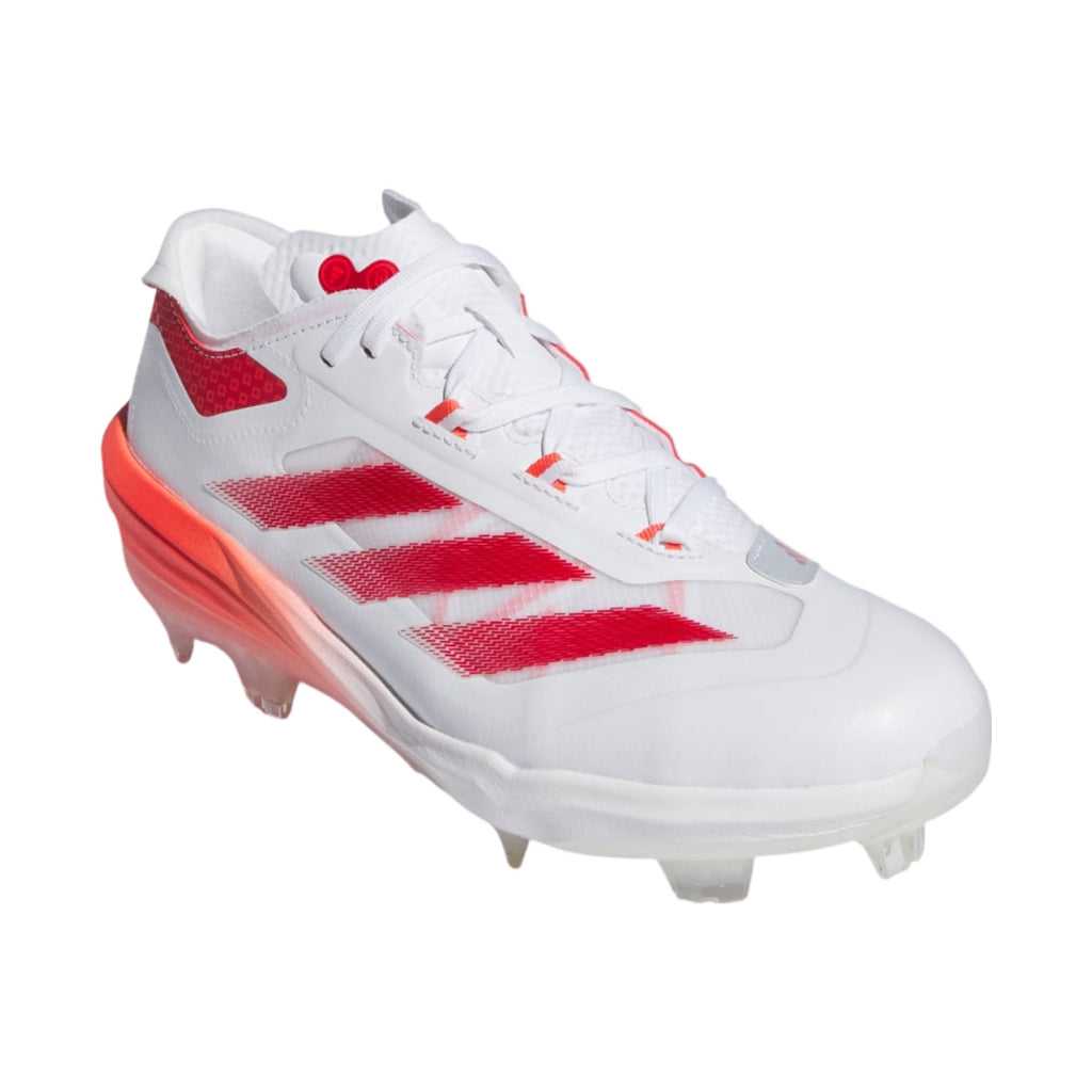 adidas Adizero Impact TPU Baseball Cleats Red White IH4729 Men's Size 17