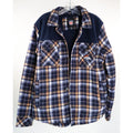 NFL Transitional Plaid Shirt Jacket by Glll DenverBroncos Men's Size Small READ