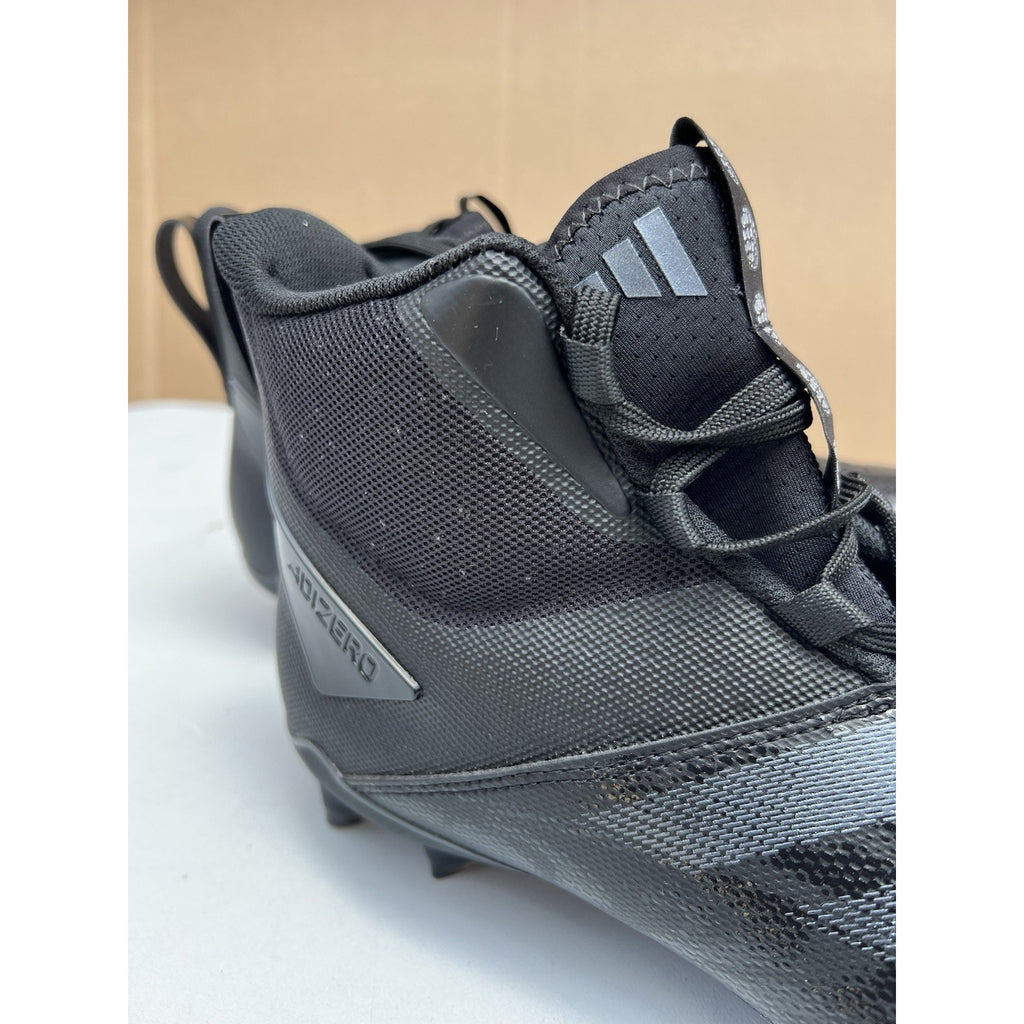 Adidas Adizero Chaos Black Lineman Cleats Mens Size 10.5 New ID9103