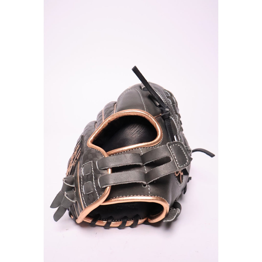 Rawlings Heart of the Hide 12"Softball Glove RHT Basket Web Black/Gold Excellent