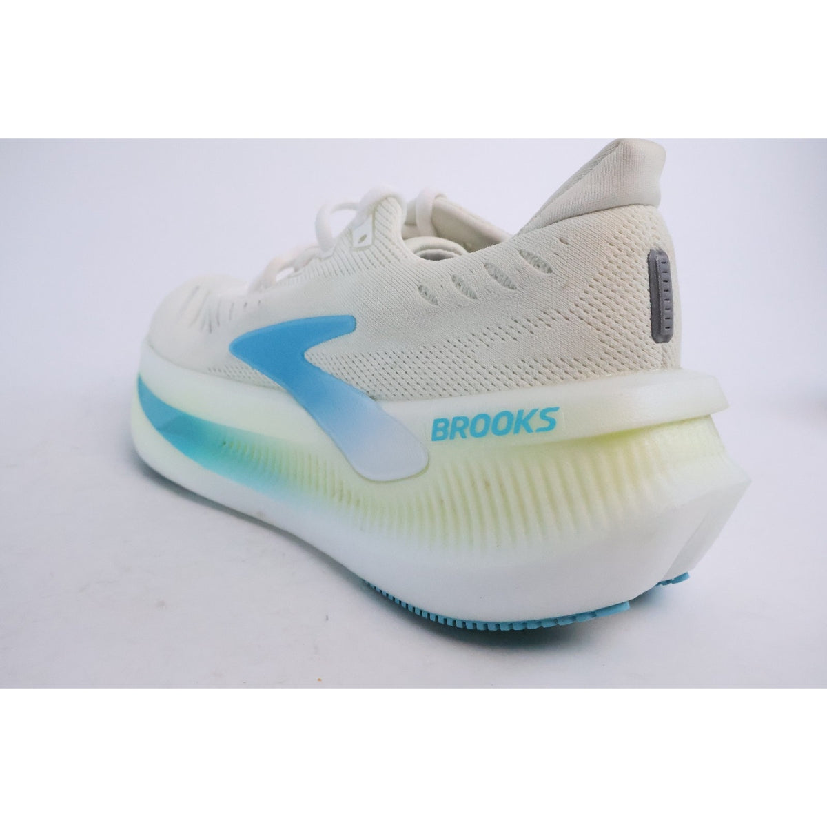 BROOKS GLYCERIN MAX 2 Men's Size 8 White/Ipanema/Nightlife Excellent #103