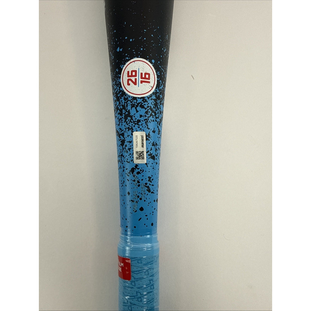 2026 MARUCCI RCKLESS JUNIOR BIG BARREL USSSA -10 BASEBALL BAT.26/16.NEW #B14