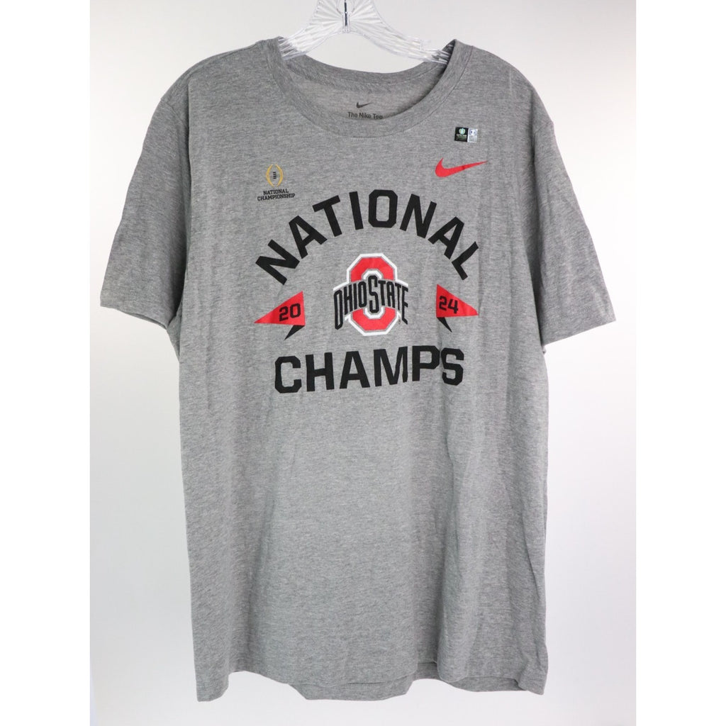 Nike Ohio State Buckeyes T-Shirt 2024 National Champions Champs Men's M NEW