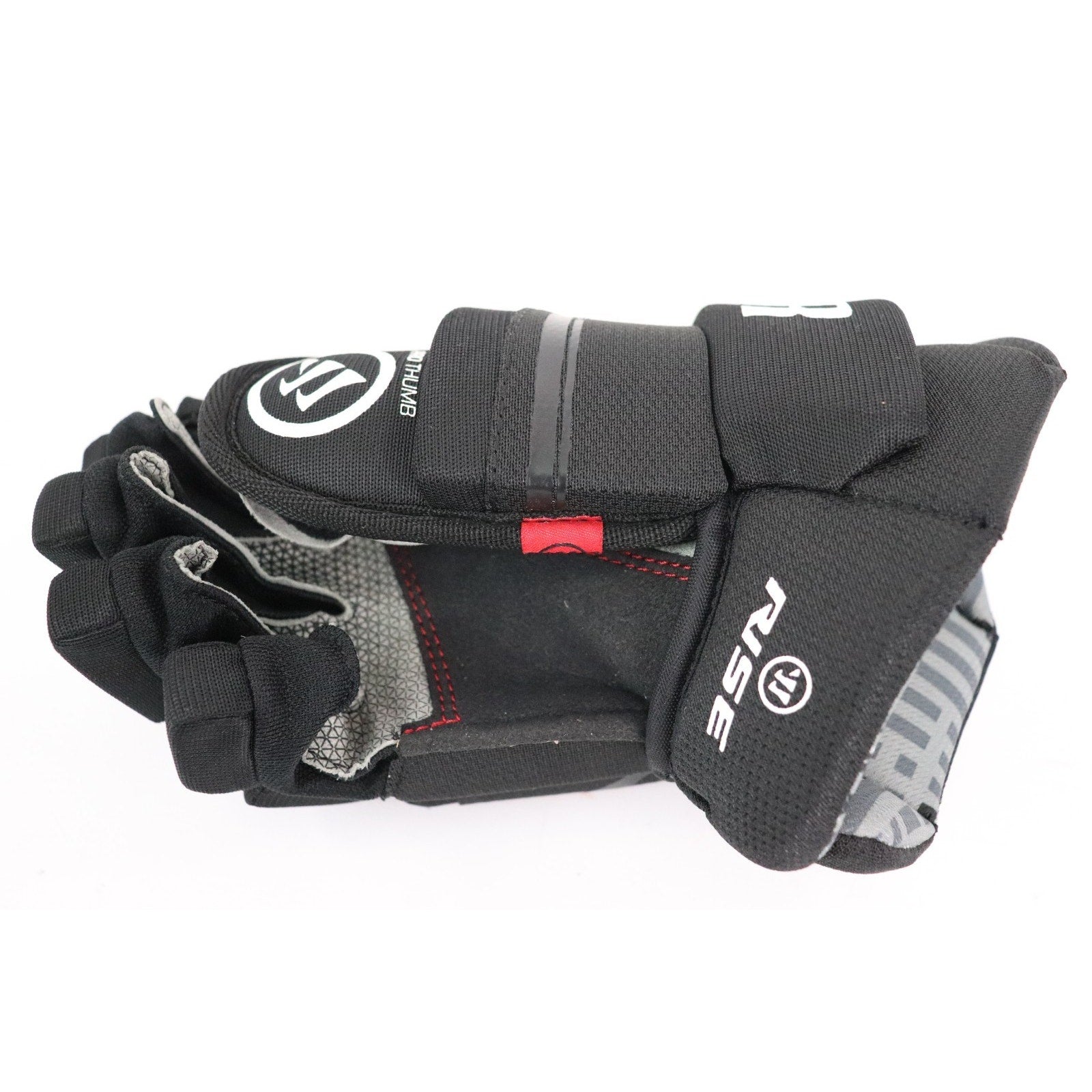 Warrior Youth Rise 9" Hockey Glove Black NEW RIGHT GLOVE ONLY