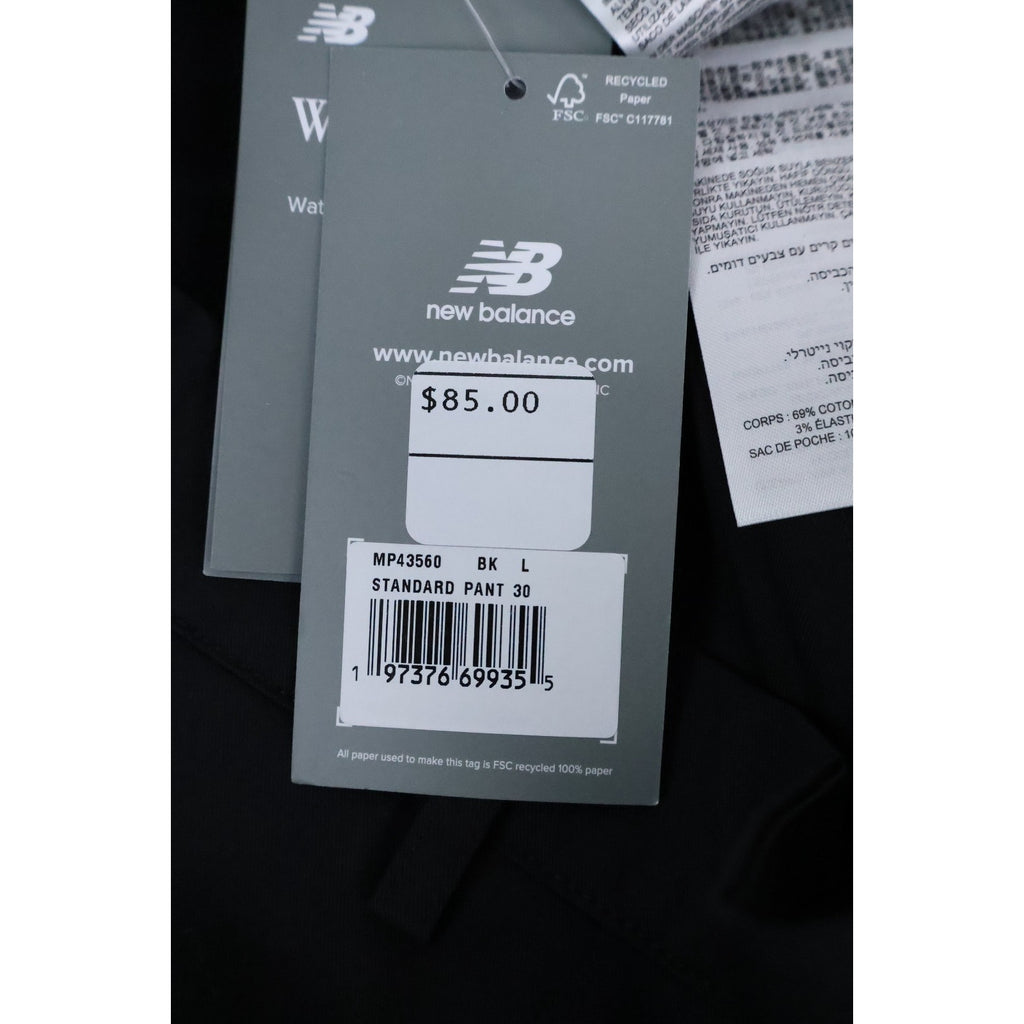 New Balance Athletics Standard Tapered Pant 30" Men's Size L NWT