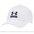 NWT Men Under Armour White Adjustable Cap One Size Fits Most