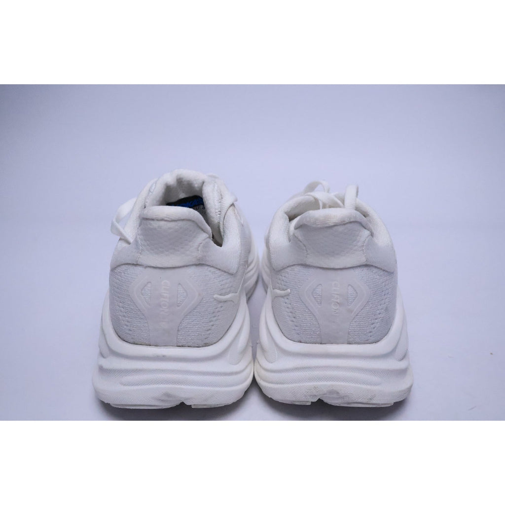 Hoka One One Clifton 10 White 1162031-WWH Women's 6B Running Casual Shoes #299