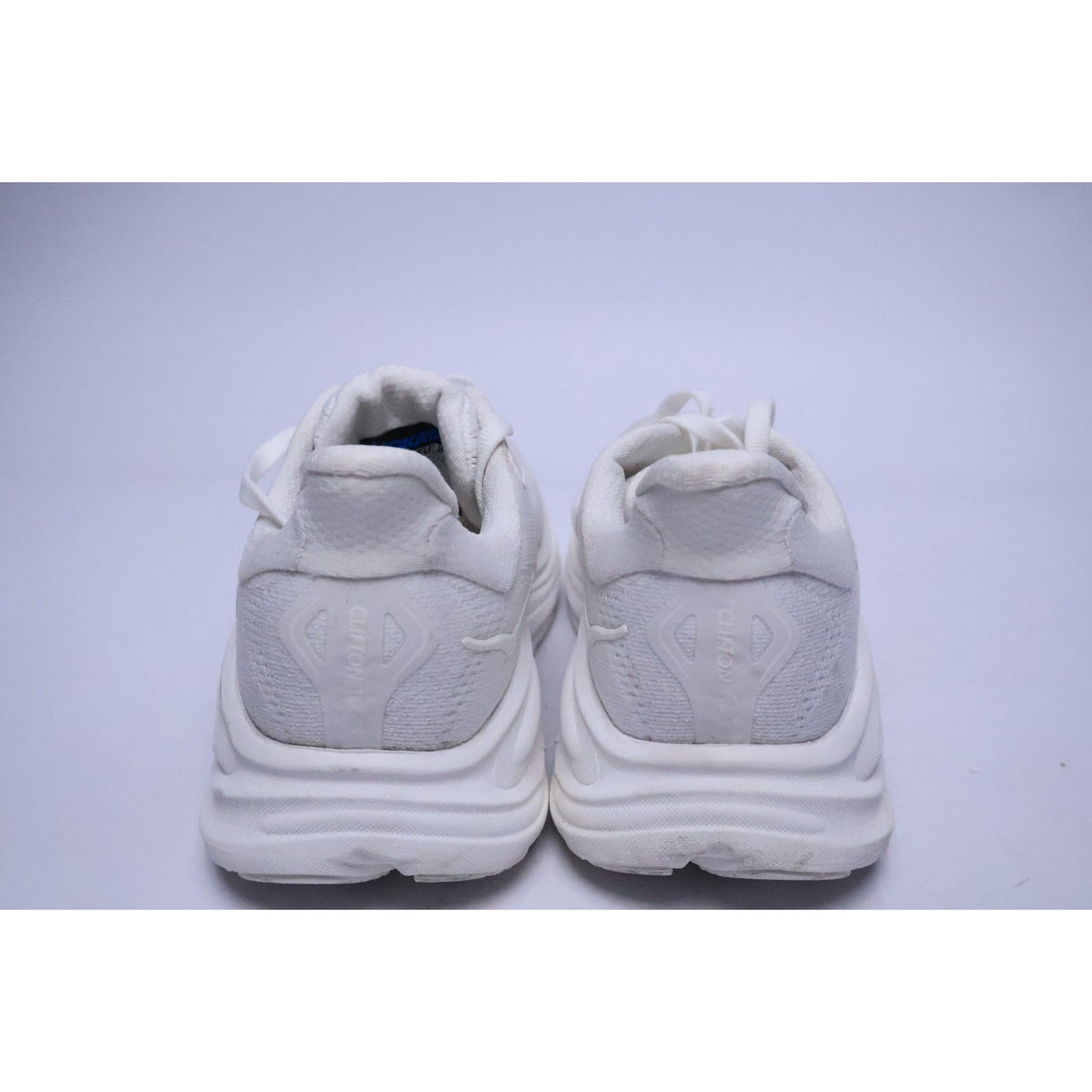 Hoka One One Clifton 10 White 1162031-WWH Women's 6B Running Casual Shoes #299