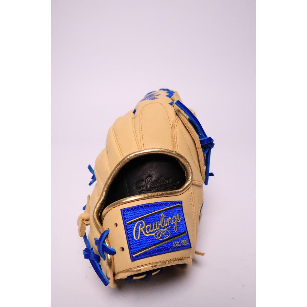 Rawlings 12.75" GG Elite Series Glove-RHT Blonde/Blue Adult #G3