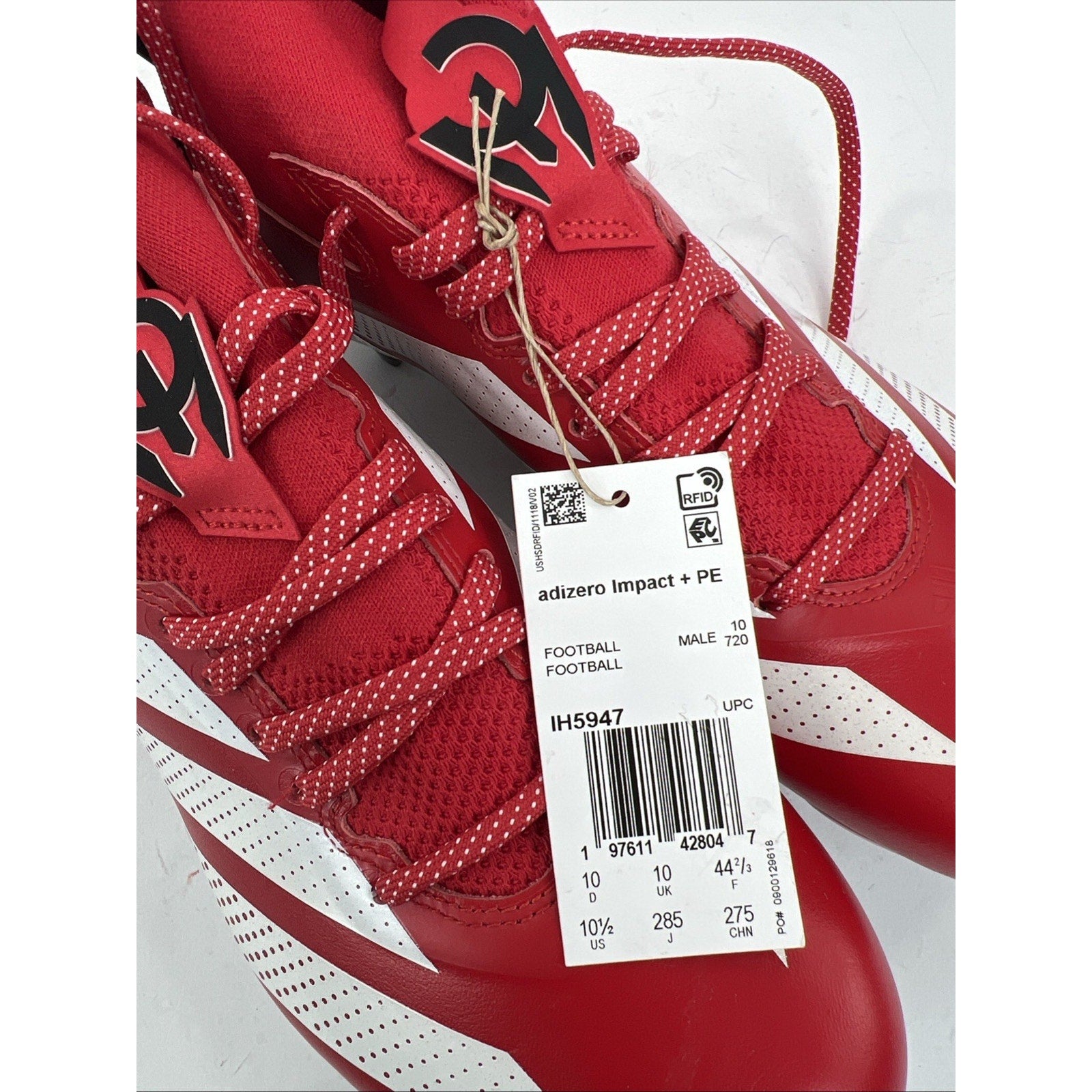 Adidas Adizero Impact + Mahomes PE Football Cleats (IH5947) Size 10.5 NEW
