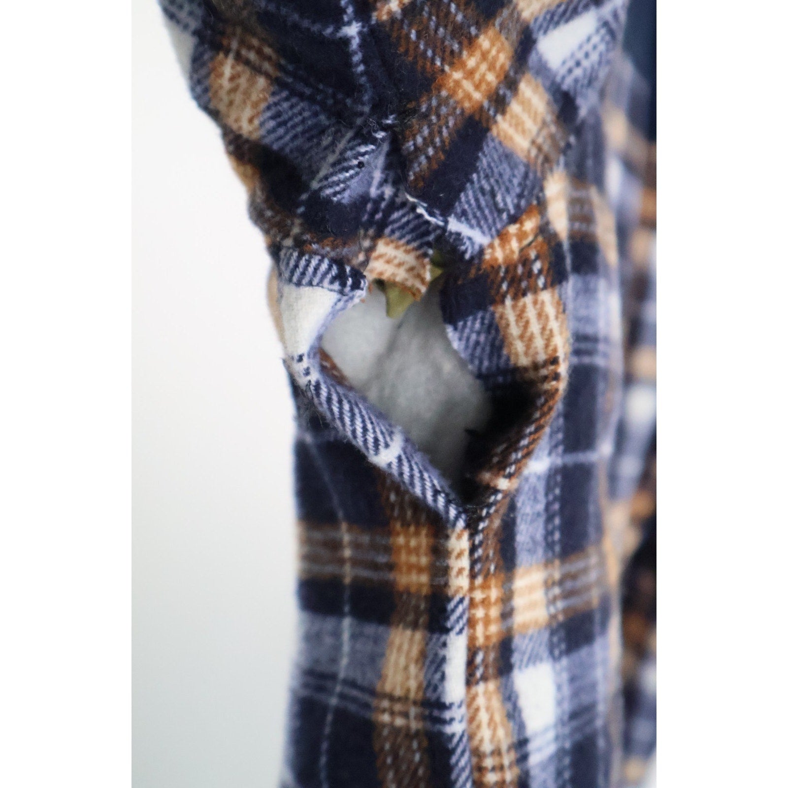 NFL Transitional Plaid Shirt Jacket by Glll DenverBroncos Men's Size Small READ