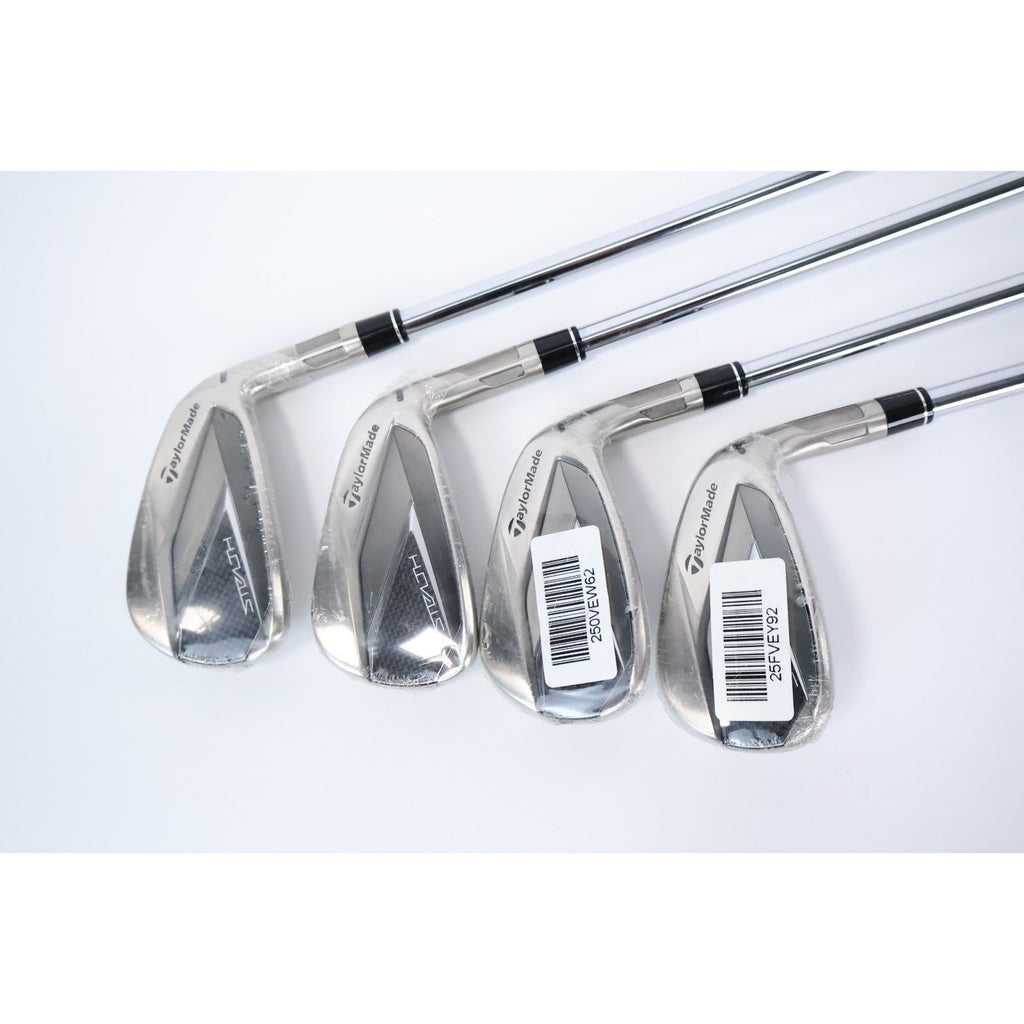 TAYLORMADE STEALTH IRONS 7 PC SET #5-PW,AW KBS MAX MT 85 STL Regular Flex READ
