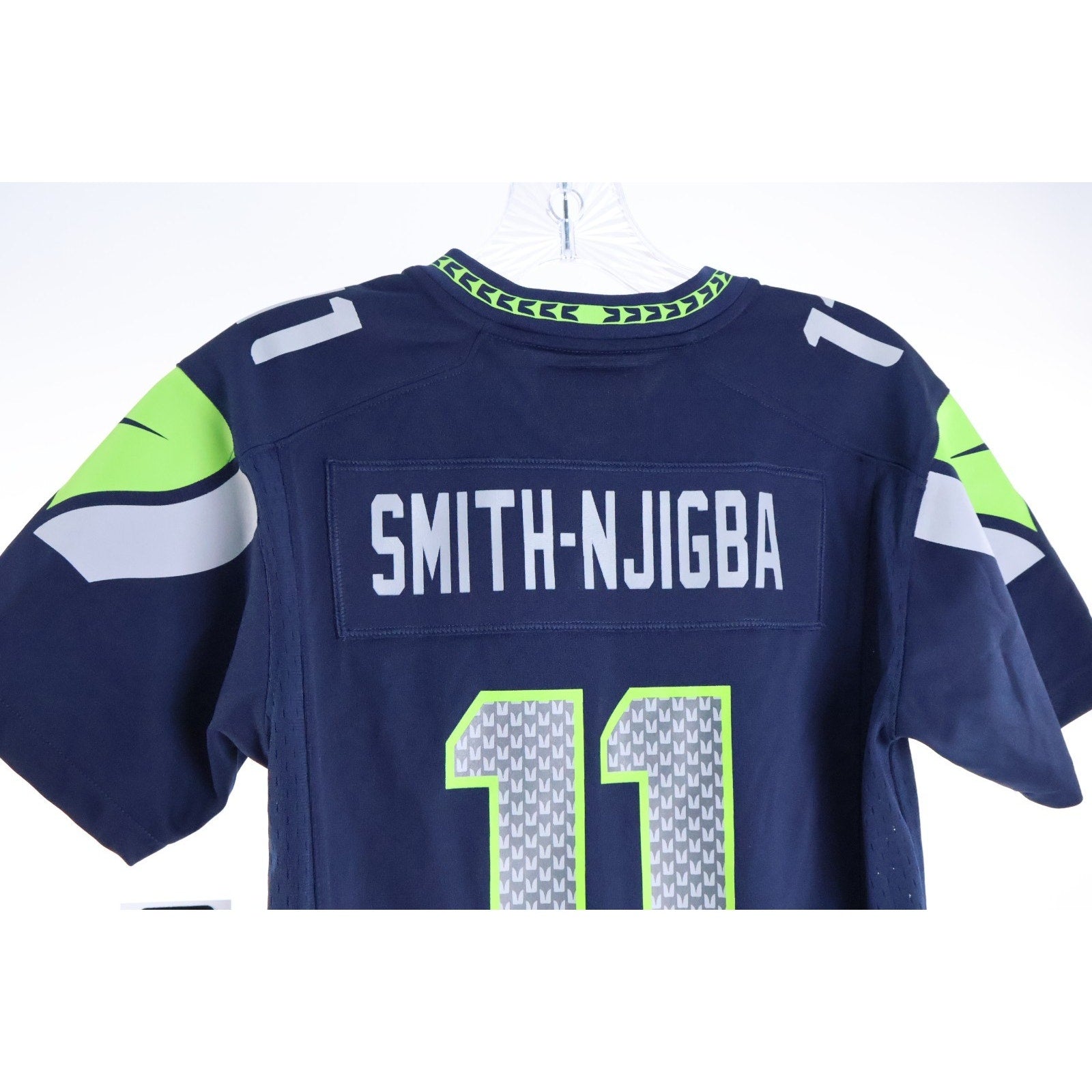 Nike Seattle Seahawks #11 Jaxon Smith-Njigba Navy Women's M Jersey NWT Read NFL1