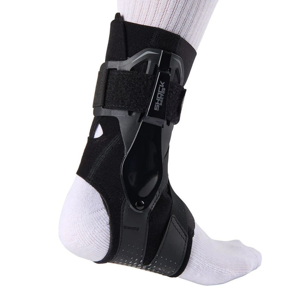 Shock Doctor Ankle W/Molded Support Guards /Cross Straps Level 3 Left Medium NEW
