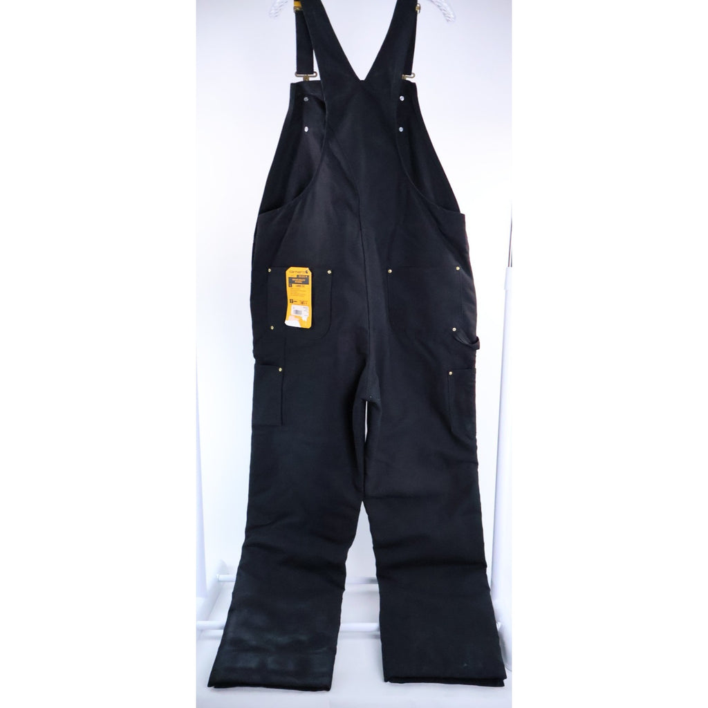 Carhartt Firm Duck Insulated Bib Overall Size Large Tall Men's OR4393-M NWT Read