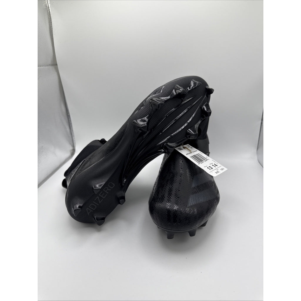 Adidas Adizero Chaos Linemen Mens Football Cleats Shoe Black Size 13 NWOB