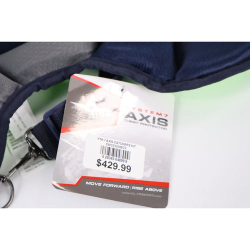 All-Star System7 Axis NOCSAE Baseball Catcher's Chest Protector Age 12- 16 NEW