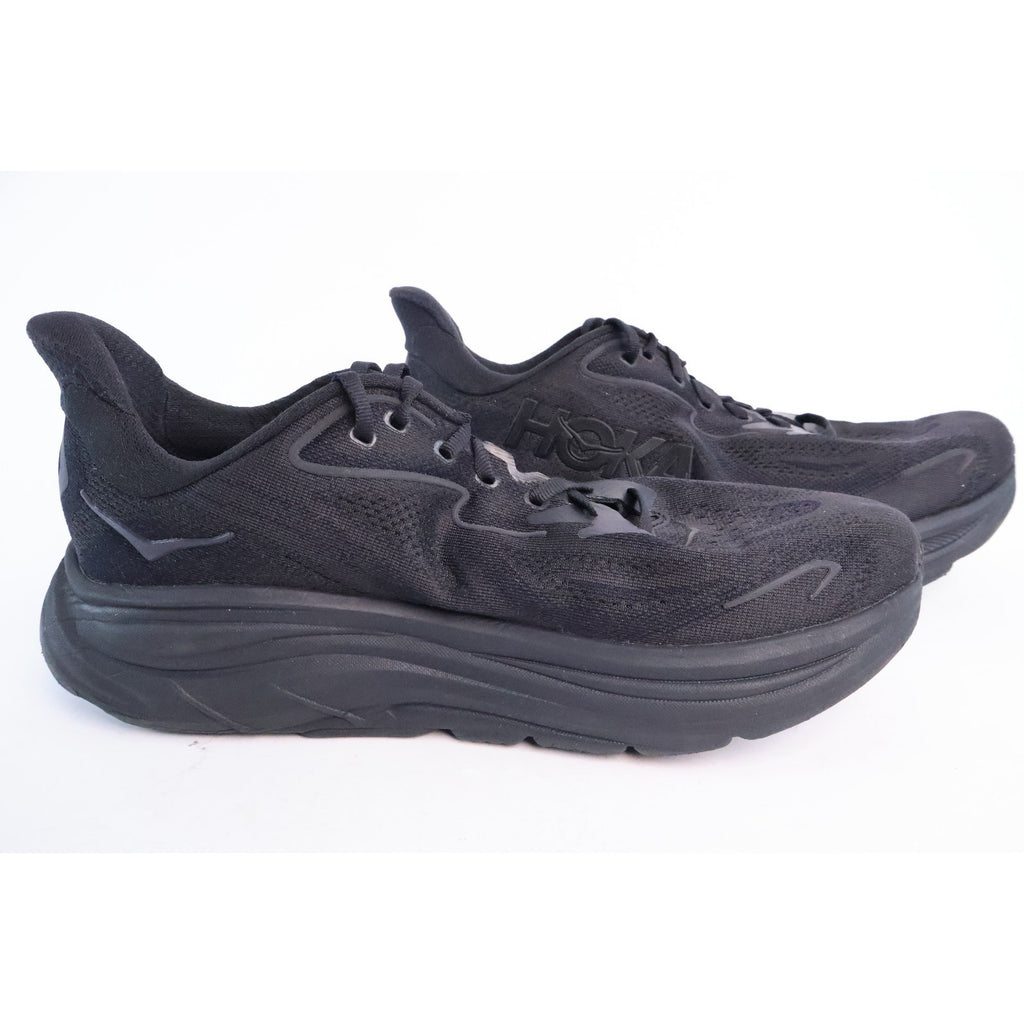 Hoka One One Clifton 10 Men's Running Shoes Size 10D Black #148