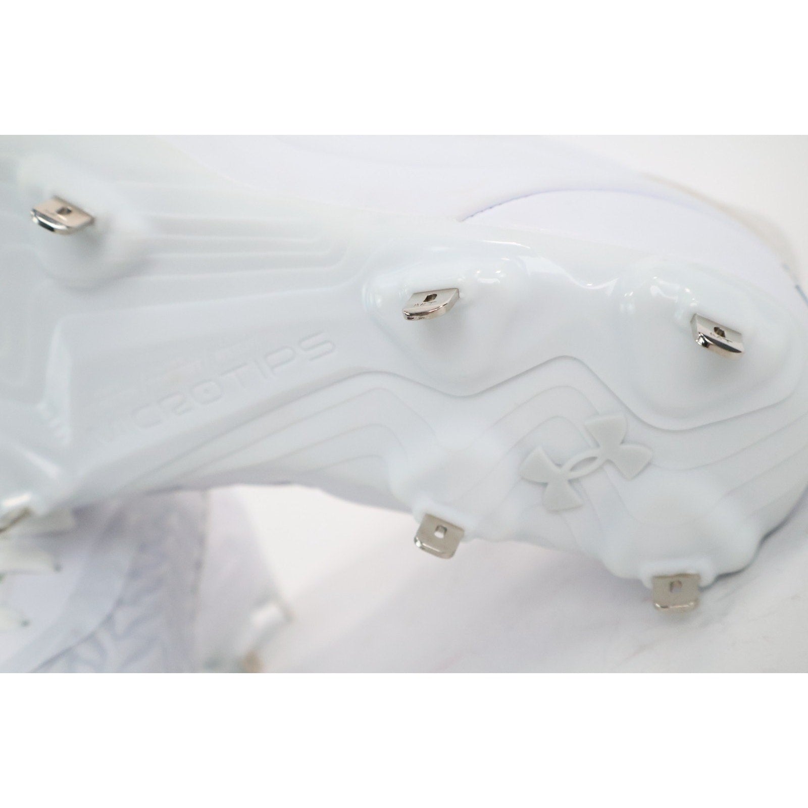 Under Armour UA Yard MT TPU 3.0 Baseball Cleats White Men’s Size 6.5 New READ