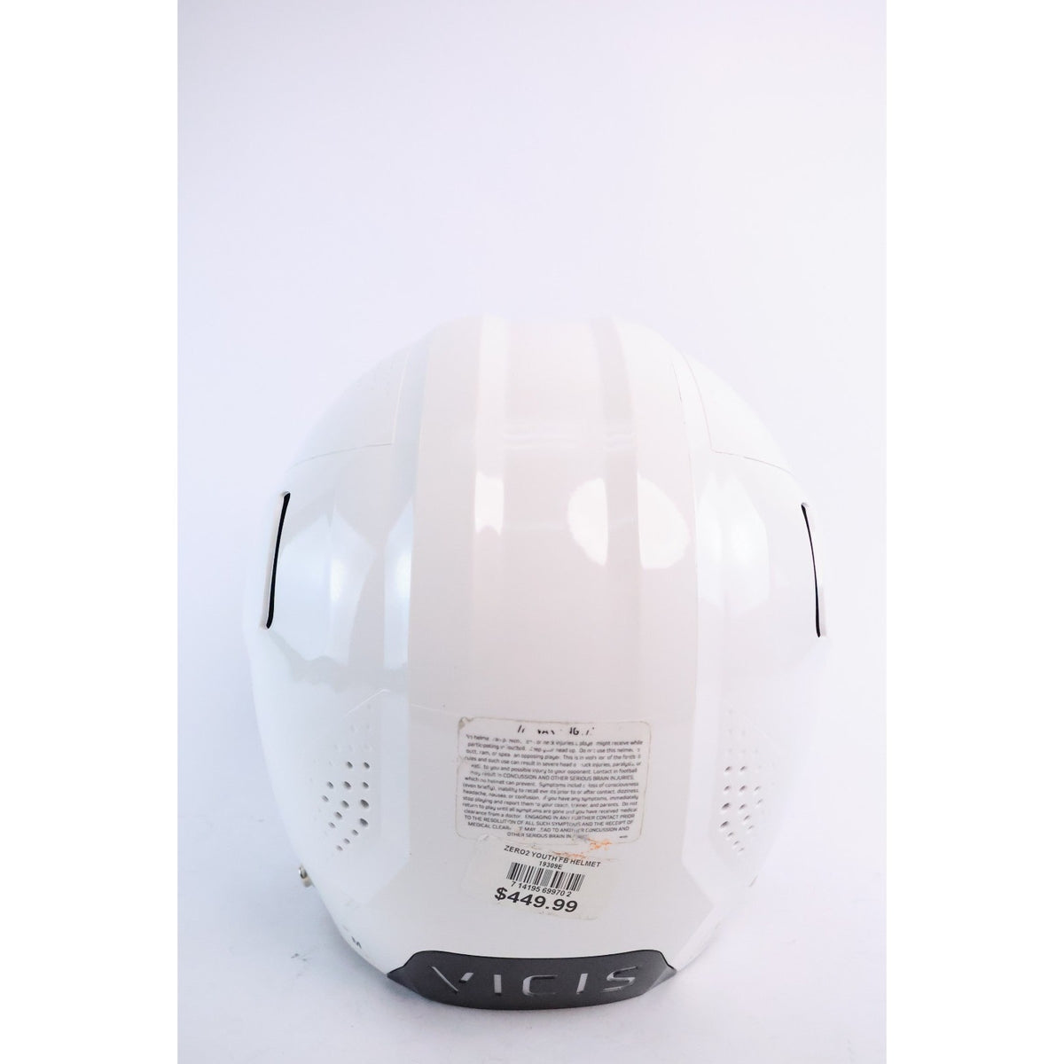 VICIS ZERO2 / Football Helmet / White / Youth Medium / READ INV#61