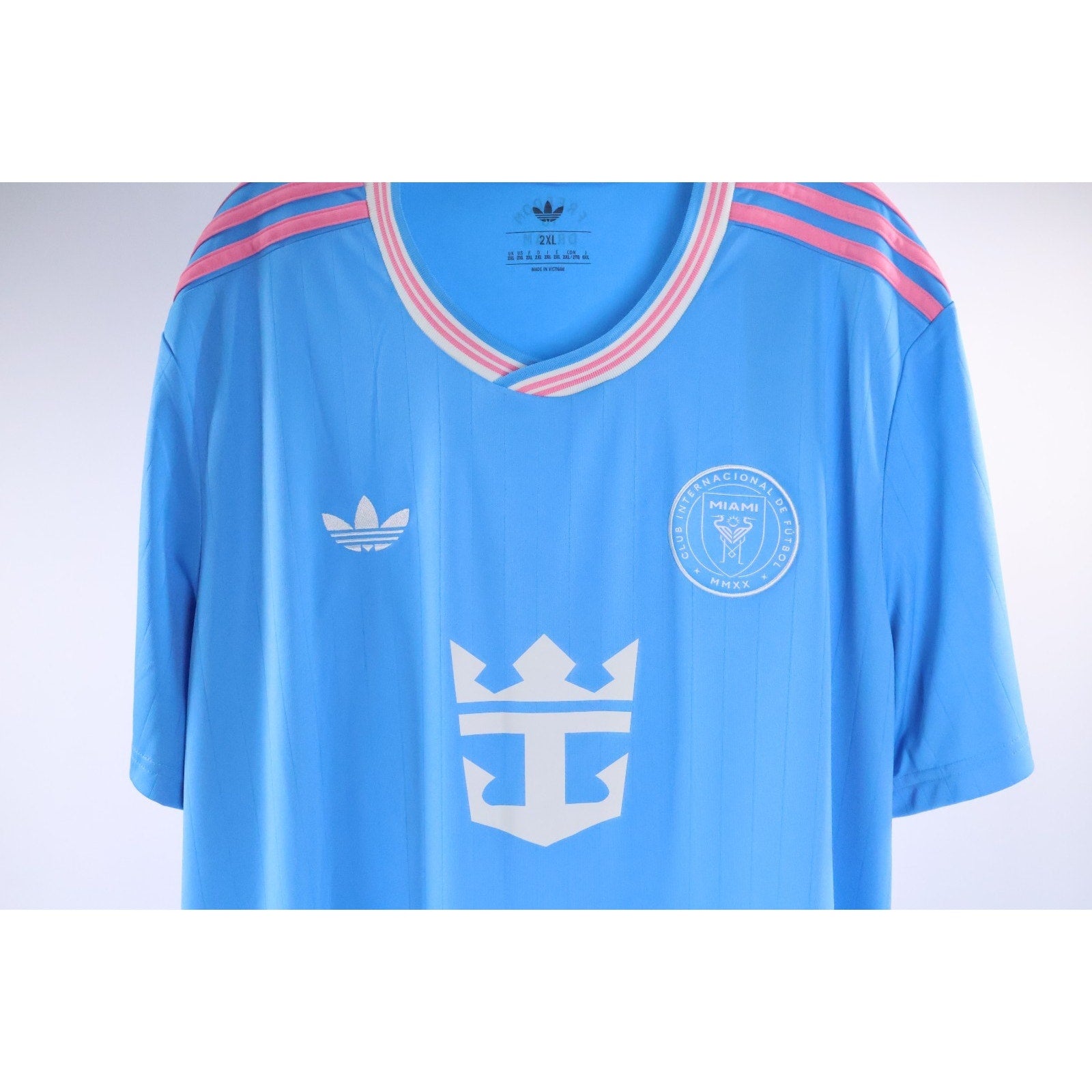 adidas Inter Miami CF Messi #10 Light Blue MLS Soccer 2025/2026 Jersey 2XL NWT