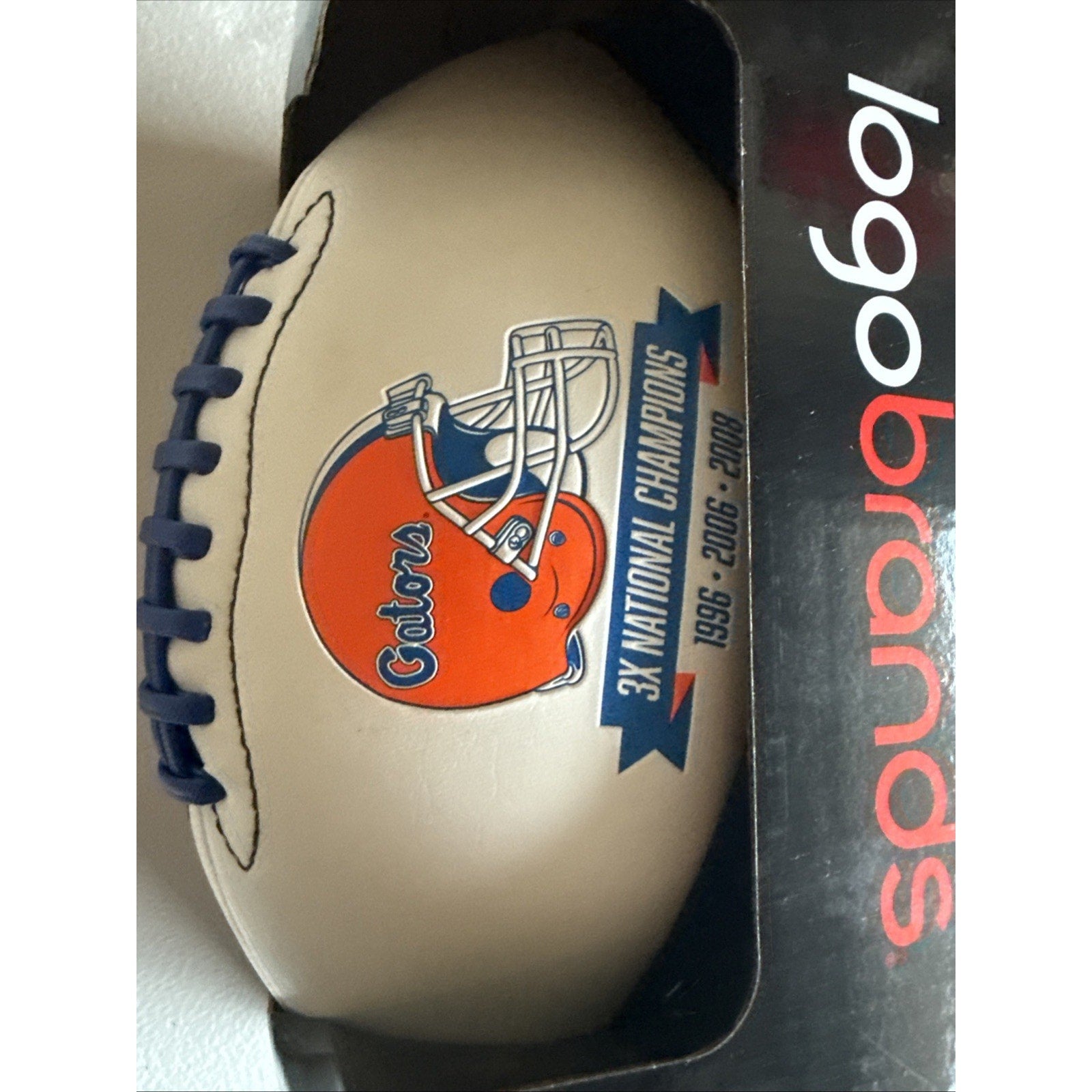 Florida Gators 3X National Champions Full Size Football Stadium Logo Brands