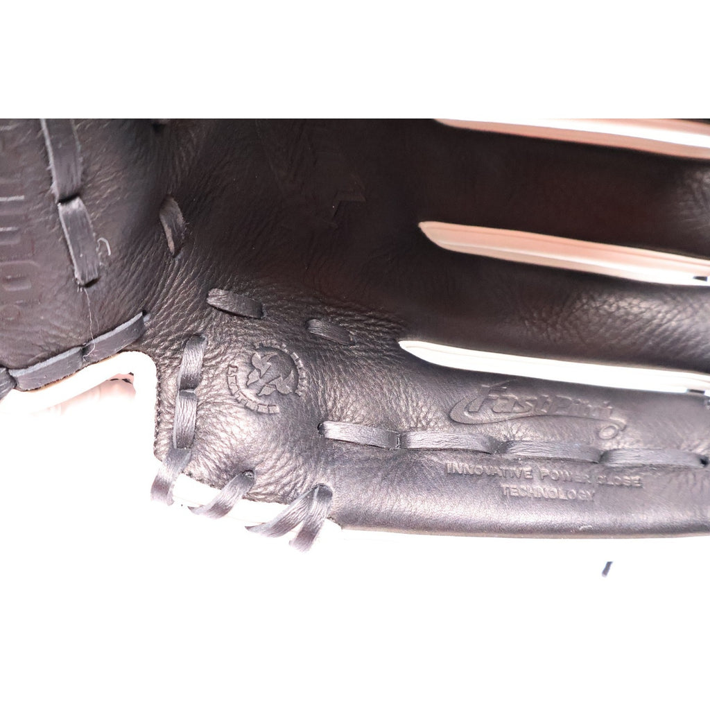 Mizuno 12.5'' Supreme Series Fastpitch Glove - (1251F2WH) - Black/White - RHT