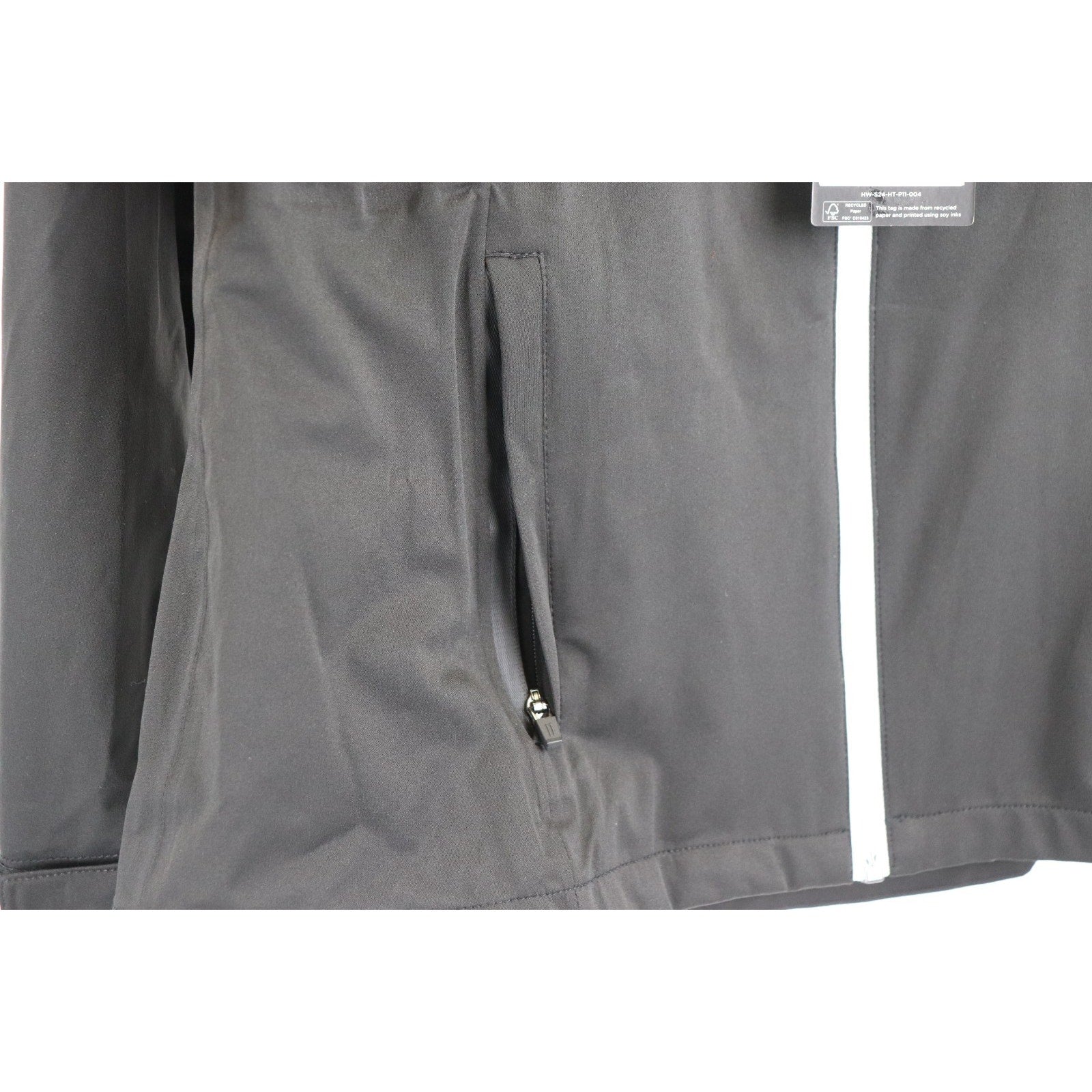 New Walter Hagen Golf Jacket Women's S Black P11 Rain Waterproof Windbreaker
