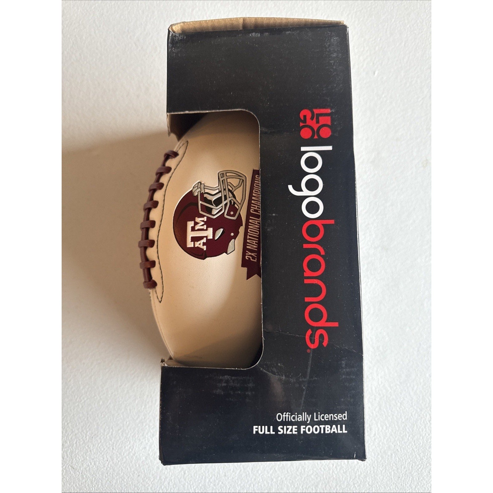 Texas A&M Stadium Full-Size Football Official NCAA Licensed by Logo Brands NEW
