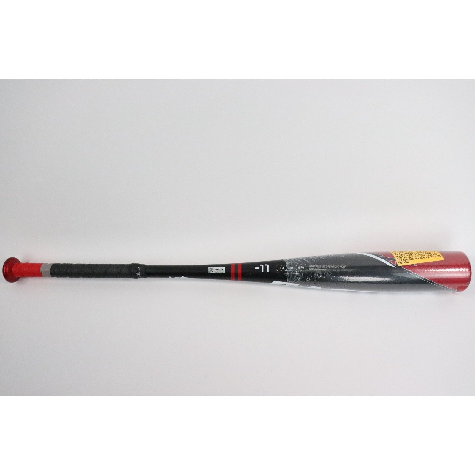 Easton Alpha ALX USA Youth Bat (-11) 30/19 Black/Red USA Baseball Bat YBB23AL11
