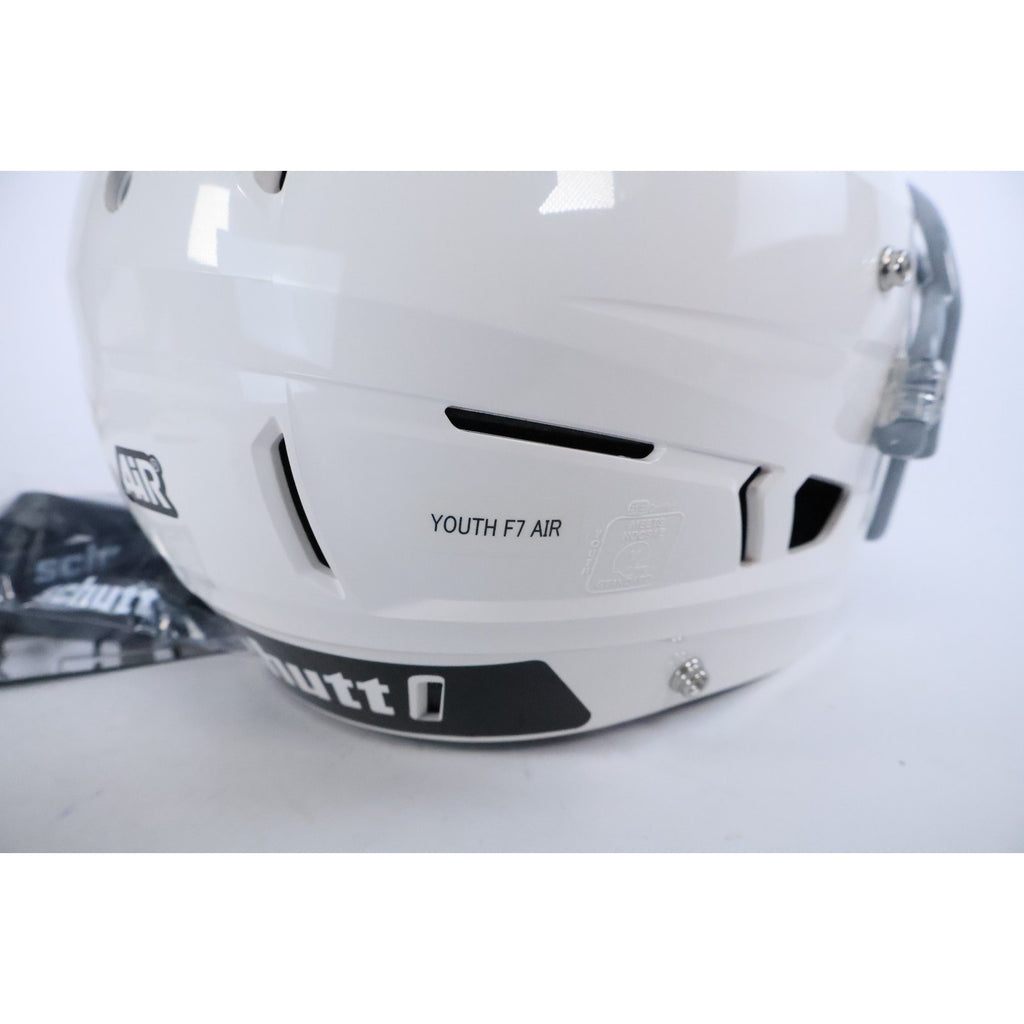 Schutt 2026 F7 Air Youth Medium White Football Helmet NOCSAE NEW Read #74