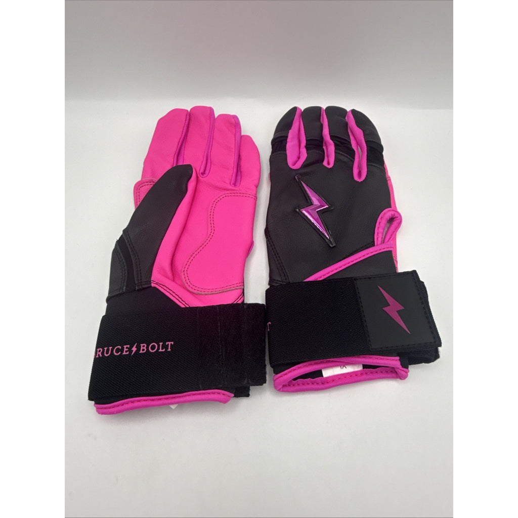 Bruce Bolt Creator Series Premium Pro Long Cuff Youth Lg Pink Read