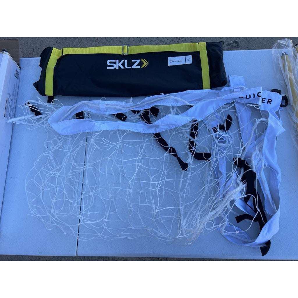 SKLZ Quickster Soccer Goal 6’x4’ Portable Training Net with Carry Bag – New Read