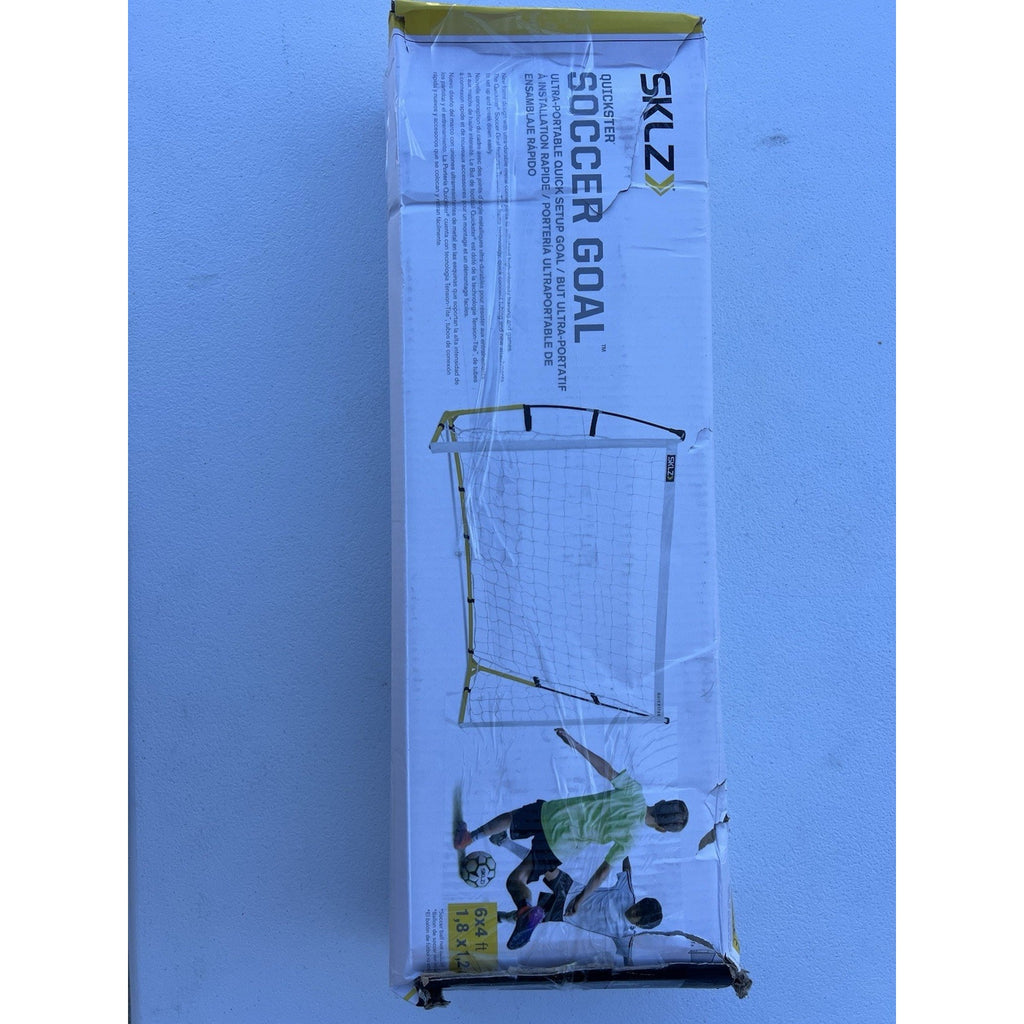 SKLZ Quickster Soccer Goal 6’x4’ Portable Training Net with Carry Bag – New Read