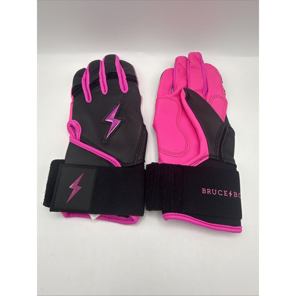 Bruce Bolt Creator Series Premium Pro Long Cuff Youth Lg Pink Read