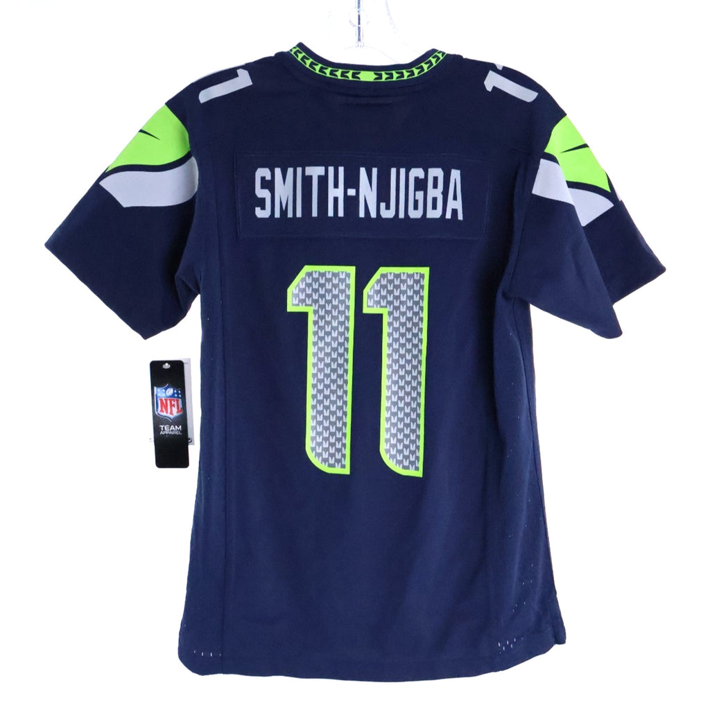 Nike Seattle Seahawks #11 Jaxon Smith-Njigba Navy Women's M Jersey NWT Read NFL1