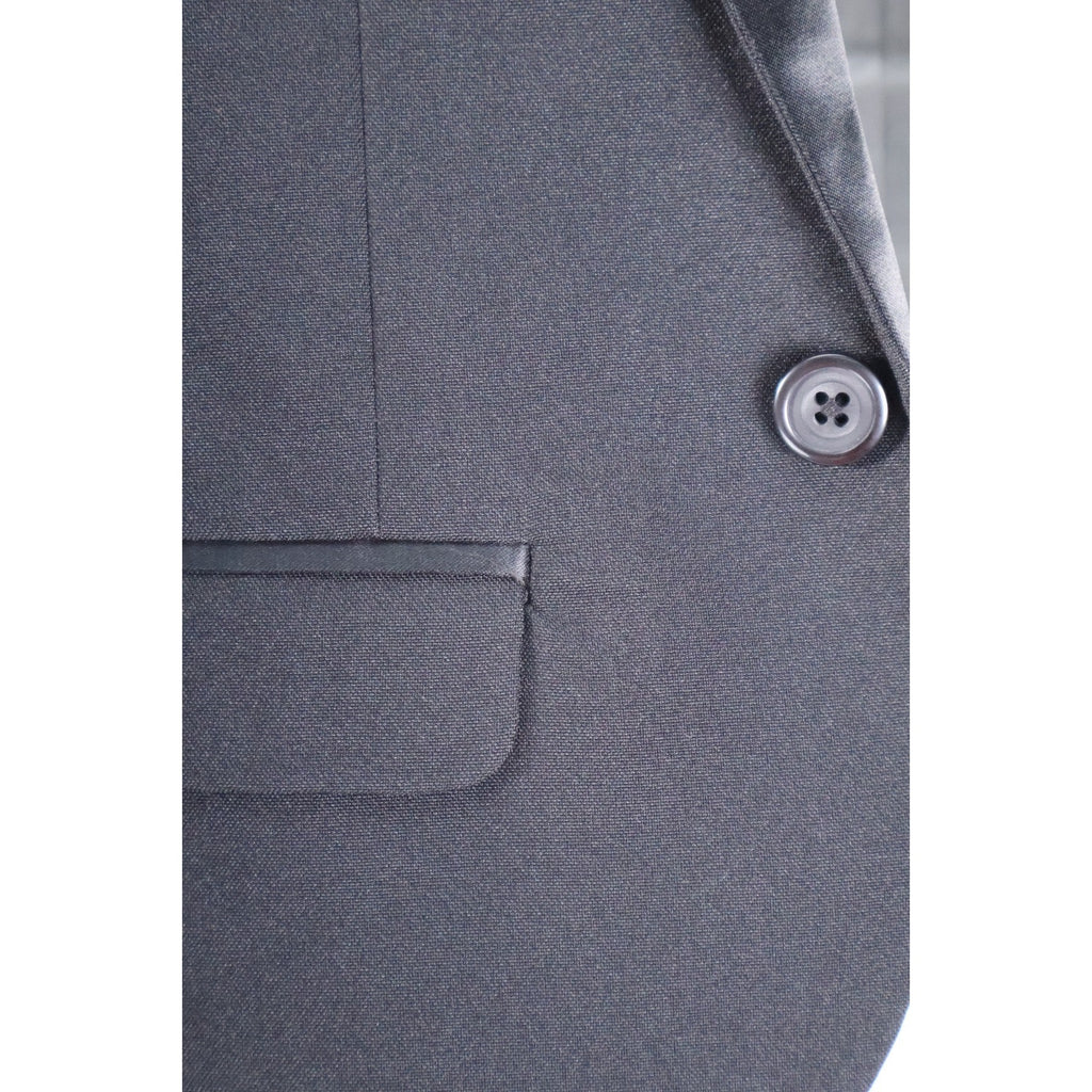 Nautica Black Tuxedo Suit For Child Kid Size 3T (Jacket + Shirt Only) NWT Read