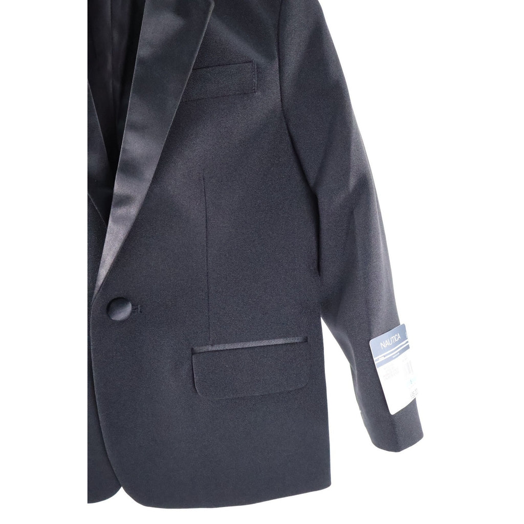 Nautica Black Tuxedo Suit For Child Kid Size 5 (Jacket Only)