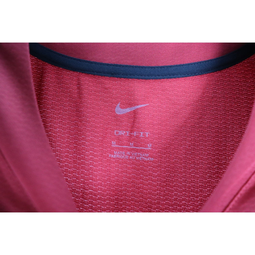 Stanford Cardinal Jersey Men's Medium Nike Red Replica 2 Button Baseball $80 NWT