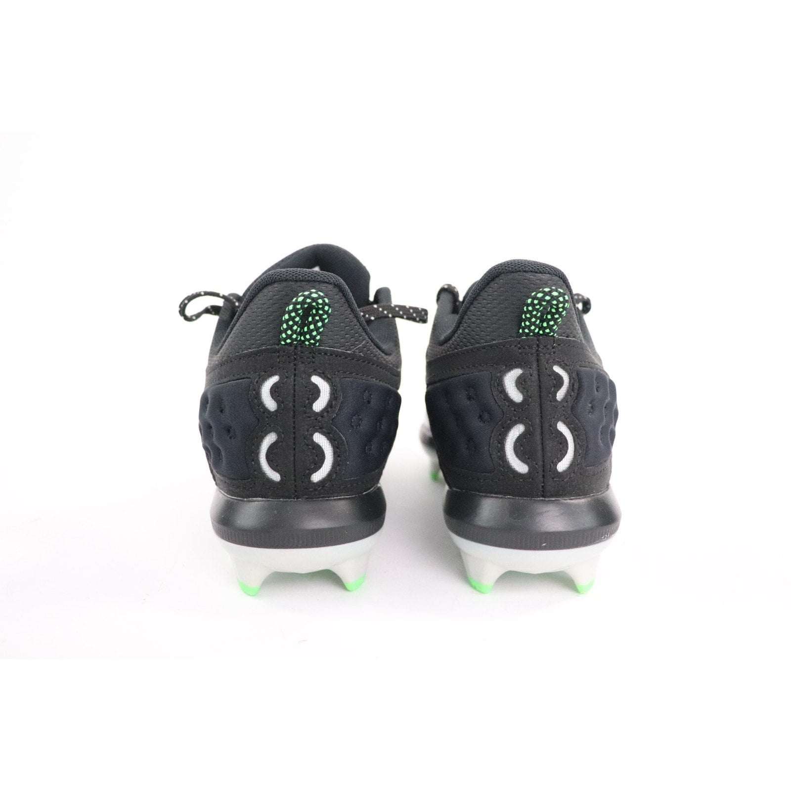 Under Armour Harper 8 Elite SZ 4.5Y Black Green Baseball Cleats 3026595-001 NEW
