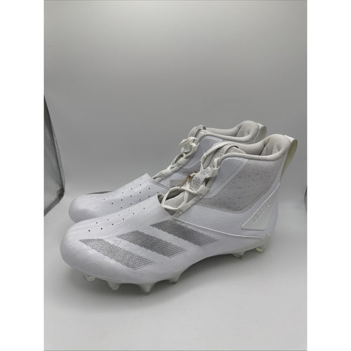 Adidas Adizero Chaos Linemen Mens Football Cleats Shoe White Size 12 NWOB